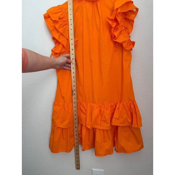 Fantastic Fawn Women’s Star Sequin Collegiate Tailgate‎ Mini Dress Sz M - Picture 7 of 9